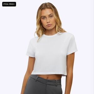 Cuts Almost Friday Cropped Tee XS